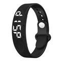 W6TP slimme fitnesstracker met stappenteller - IP67 - zwart