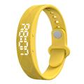 W6TP slimme fitnesstracker met stappenteller - IP67 - geel
