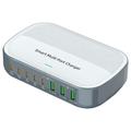WLX-F8C Desktop Laadstation met meerdere poorten - 200W