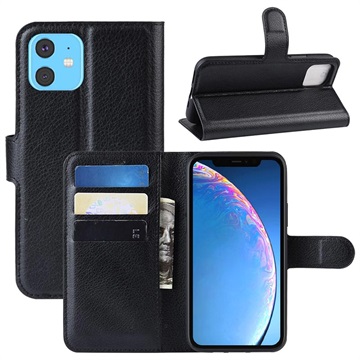 iPhone 11 Portemonnee Hoesje met Magneetsluiting - Zwart