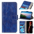 iPhone 12/12 Pro Portemonnee Hoesje met Magneetsluiting - Blauw