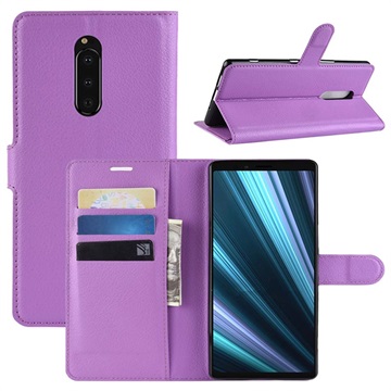 Sony Xperia 1 Portemonnee Hoesje met Standaard