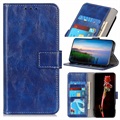 iPhone 12 Pro Max Portemonnee Hoesje met Standaard Functie - Blauw