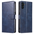 Samsung Galaxy A04s/A13 5G Portemonne Case met Standaard - Blauw