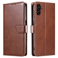 Samsung Galaxy A04s/A13 5G Portemonne Case met Standaard - Bruin