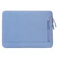 Waterbestendige, elegante Oxford Laptophoes met zijvak - 14.6" - Blauw