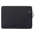 Waterbestendige, elegante Oxford Laptophoes met zijvak - 15.6"