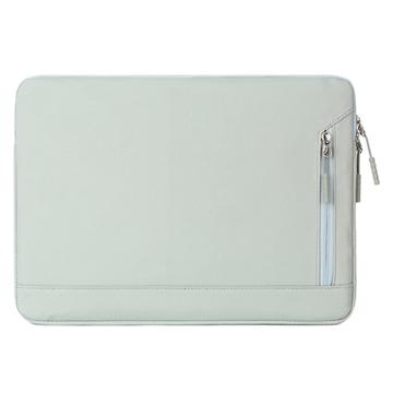 Waterbestendige, elegante Oxford Laptophoes met zijvak - 14.6"