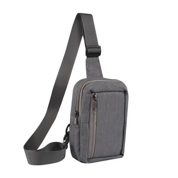 Waterbestendige nylon borst- en schoudertas voor telefoons - Geschikt voor 6.5"- 7.2" telefoons