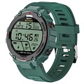 Waterdichte Bluetooth Sport Smartwatch F26 - Legergroen