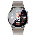 Waterdichte Bluetooth Sportslimme Horloge met Hartslag GT08 - Grijs