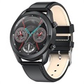 Waterbestendig Smartwatch met Hartslag L16 - Leren