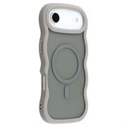 iPhone Air Golfrand magnetisch hybride hoesje - Grijs