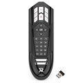 Wechip R1 Universele TV Afstandsbediening / Air Mouse - IR / 2.4G - Zwart