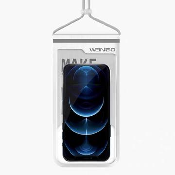 Weiniao universele waterdichte hoes met sleutelkoord - 7.5", IPX8