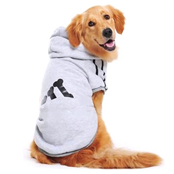 Winter Trui met Twee Benen voor Honden - 3XL - Grijs