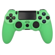 Draadloze gamecontroller gamepad voor PS4 game joystick met luidspreker en stereo hoofdtelefoonaansluiting - Groen