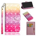 Wonder Series Samsung Galaxy Note20 Portemonnee Hoesje - Colorful