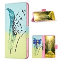 Wonder Series iPhone 14 Plus Portemonnee Hoesje - Vogels