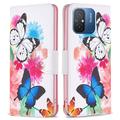 Xiaomi Redmi 12C, Poco C55 Wonder Series Portemonnee Hoesje - Vlinders