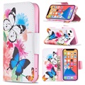 Wonder Series iPhone 13 Mini Portemonnee Hoesje - Vlinders