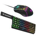 Wozinsky RGB Gaming Set - Mechanisch toetsenbord en bedrade muis - Zwart