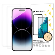 iPhone 17 Pro Wozinsky Super Tough Glazen Screenprotector - 2 Stu.