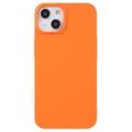 X-Level iPhone 14 Rubberen Plastic Hoesje - Oranje