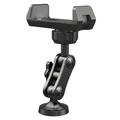 X037 360° Telefoonhouder met Magnetische Basis - Sportschool & Werkplaatsbeugel - Zwart