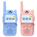 X18 video-walkietalkieset voor kinderen - blauw / roze