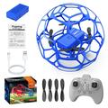 XKJ K26 Voetbaldrone / Vliegende bal Quadcopter - Blauw