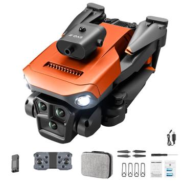 XKJ K6 MAX 3-Camera Obstacle Avoidance Drone HD Luchtfotografie Opvouwbare Quadcopter RC Vliegtuig met enkele batterij