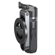 XO SS22 4-in-1 magnetische Bluetooth selfie stick en statief - zwart