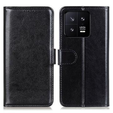 Xiaomi 13 Pro Portemonnee Hoesje met Magneetsluiting - Zwart