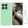 Xiaomi 14T Liquid Siliconen Hoesje - Groen