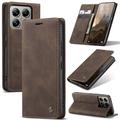 Xiaomi 14T Pro Caseme 013 Series Portemonnee Hoesje - Koffie