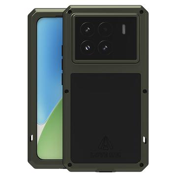 Xiaomi 15 Love Mei Powerful Hybride Hoesje - Groen