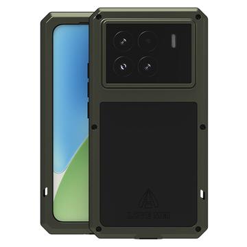 Xiaomi 15 Pro Love Mei Powerful Hybride Hoesje - Groen
