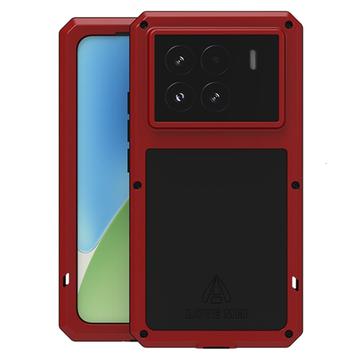 Xiaomi 15 Pro Love Mei Powerful Hybride Hoesje - Rood