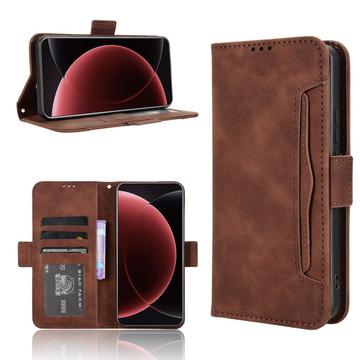 Xiaomi 15 Ultra kaarthouder portemonnee hoesje - Bruin