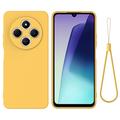 Xiaomi 15 Ultra Vloeibare siliconen hoesje met polsbandje