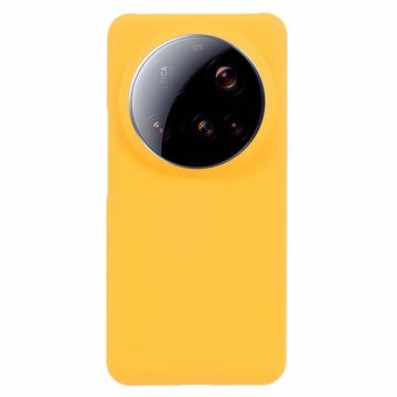 Xiaomi 15 Ultra Geruberiseerd Kunststof Hoesje - Geel