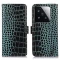 Xiaomi 15T Crocodile Series Wallet Leren Hoesje met RFID