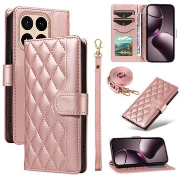 Xiaomi 15T Luxe Gewatteerd Portemonnee Hoesje
