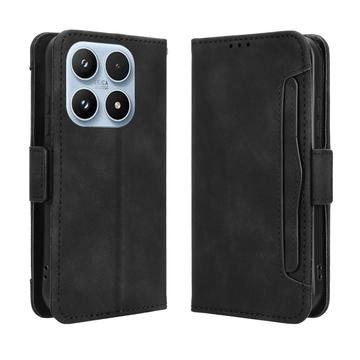 Xiaomi 17 Kaarthouder Portemonnee Hoesje - Zwart