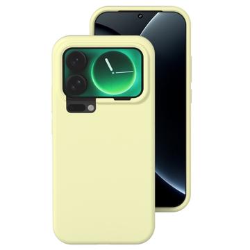 Xiaomi 17 Liquid Silicone Hoesje - Geel