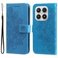 Xiaomi 17 Mandala Series Portemonnee-hoesje - Blauw