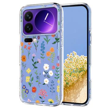 Xiaomi 17 Pro TPU-hoesje met bloemenpatroon