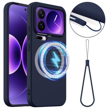 Xiaomi 17 Pro Liquid Siliconen Hoesje - MagSafe Compatibel