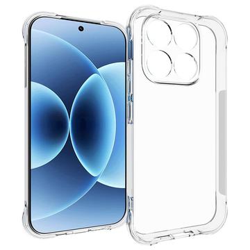 Xiaomi 17 Schokbestendig siliconen hoesje - Doorzichtig